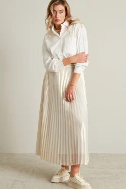 Camicia in jersey di cotone - Bianco