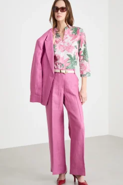 Camicia in mussola - Rosa