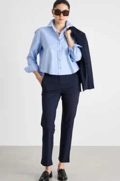 Camicia in Oxford - Azzurro