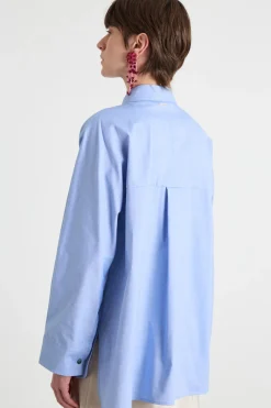 Camicia in Oxford - Azzurro