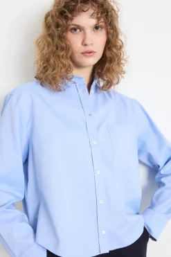 Camicia in Oxford - Azzurro