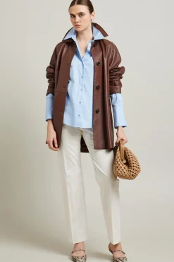 Camicia in oxford - Azzurro