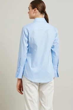 Camicia in oxford - Azzurro