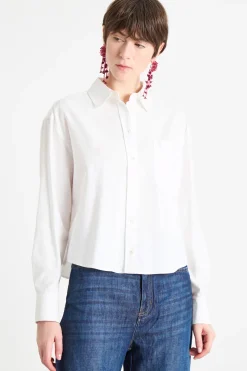 Camicia in Oxford - Bianco