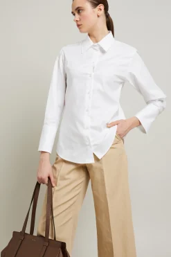 Camicia in oxford - Bianco