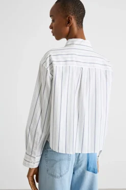 Camicia in Oxford - Bianco Blu