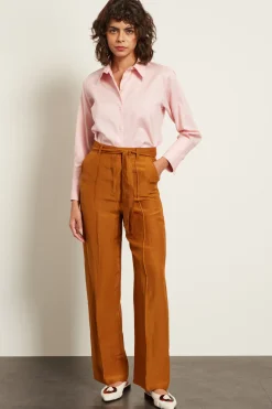 Camicia in oxford - Rosa