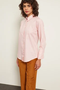 Camicia in oxford - Rosa