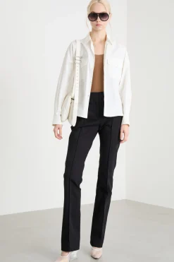 Camicia in popeline - Bianco