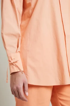 Camicia in popeline - Pesca