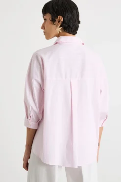 Camicia in popeline - Rosa