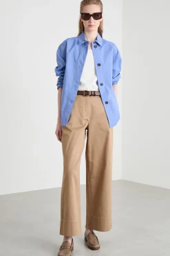 Camicia in tela - Azzurro