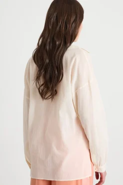 Camicia in voile - Avorio