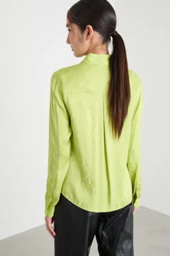 Camicia jacquard - Verde