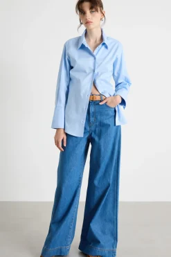 Camicia Oxford - Azzurro