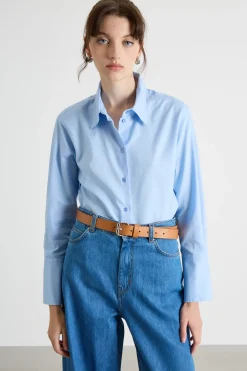 Camicia Oxford - Azzurro