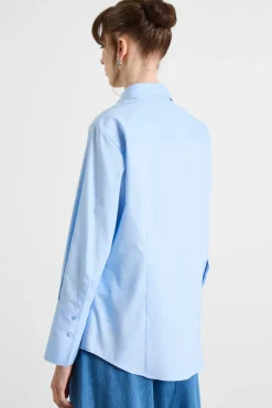 Camicia Oxford - Azzurro