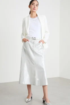 Canotta con strass - Bianco