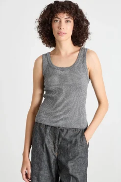Canotta in maglia - Grigio