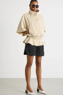 Cappa in cotone antigoccia - Beige