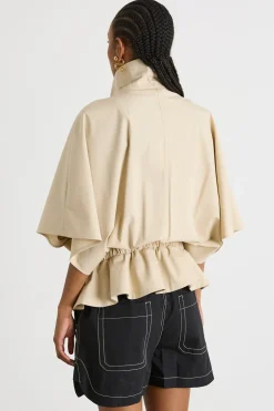 Cappa in cotone antigoccia - Beige