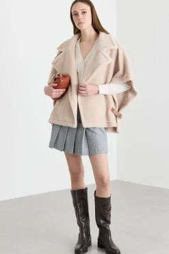 Cappa in maglia - Beige