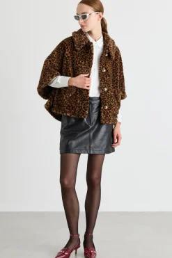 Cappa jacquard - Animalier