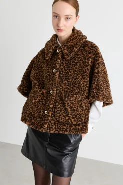 Cappa jacquard - Animalier