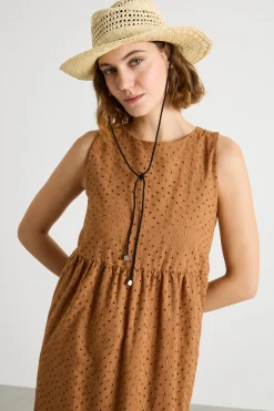 Cappello con trafori - Beige