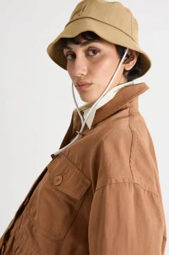 Cappello da pescatore - Cammello