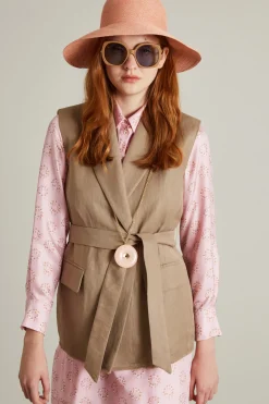 Cappello in carta tessile - Rosa