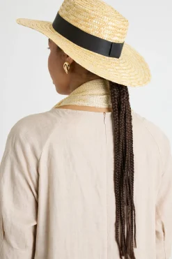 Cappello in paglia - Beige