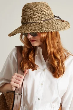 Cappello in paglia - Marrone