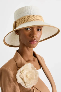 Cappello in viscosa - Bianco