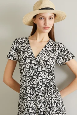 Cappello tesa larga - Beige