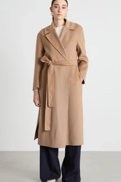 Cappotto a vestaglia - Cammello