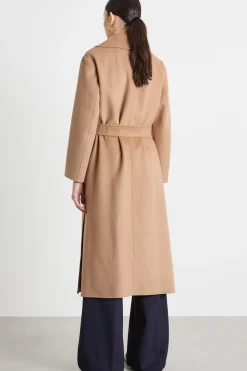Cappotto a vestaglia - Cammello