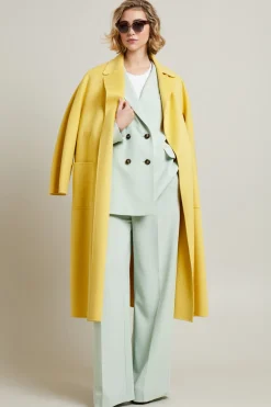 Cappotto a vestaglia - Giallo