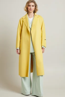Cappotto a vestaglia - Giallo