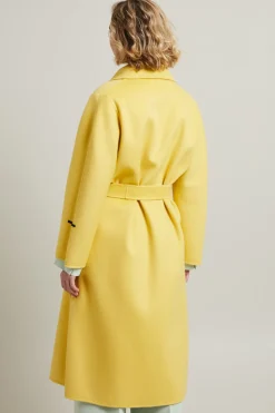 Cappotto a vestaglia - Giallo