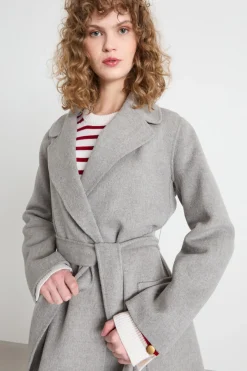 Cappotto a vestaglia - Grigio
