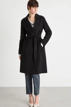 Cappotto a vestaglia - Nero