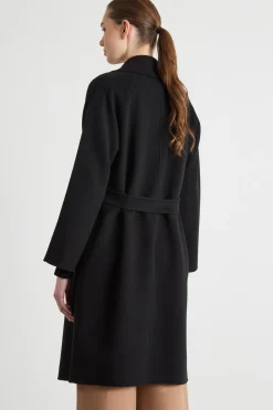 Cappotto a vestaglia - Nero