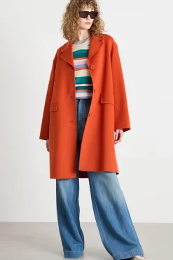 Cappotto cocoon - Arancione