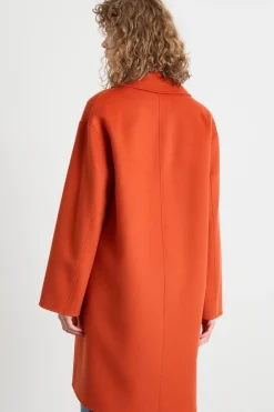 Cappotto cocoon - Arancione