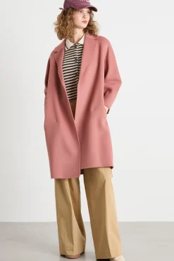 Cappotto corto a vestaglia - Rosa