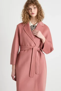 Cappotto corto a vestaglia - Rosa