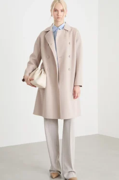 Cappotto doppiopetto - Beige