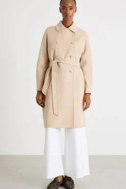Cappotto doppiopetto - Beige
