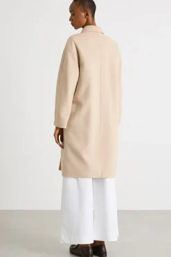 Cappotto doppiopetto - Beige